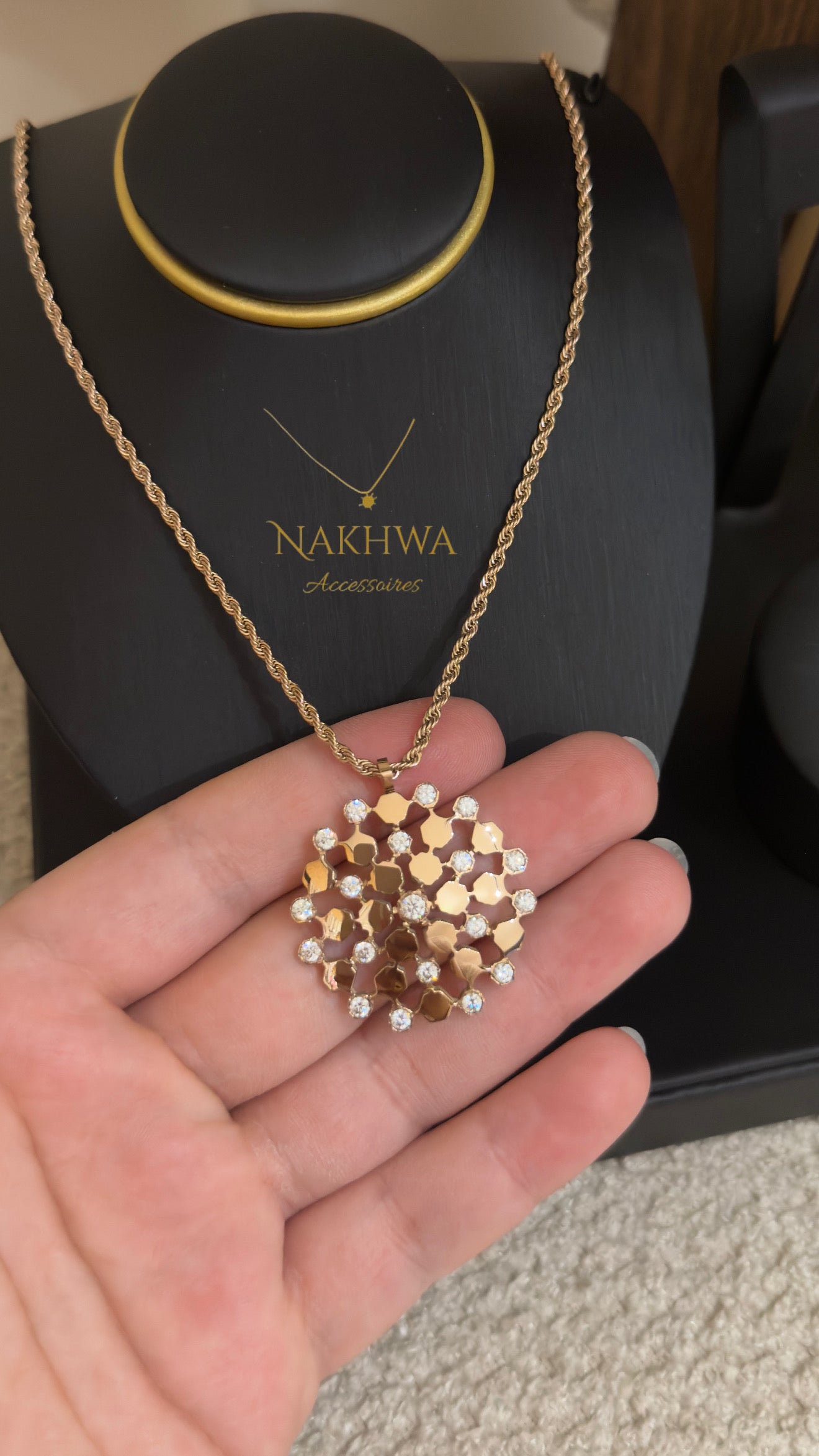 Sautoir chehda ROSE GOLD 💞